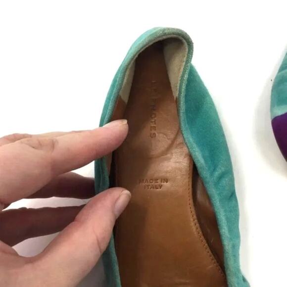 Anthropologie Leifnotes Ombré Ballet Flats, 37 - Picture 2 of 4